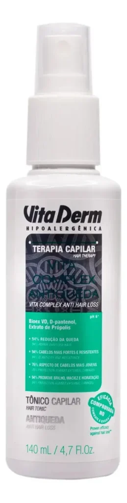 tônico Capilar Anti Queda Vita Derm Vita Complex